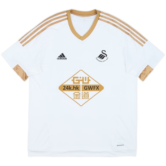 2015-16 Swansea Home Shirt - 8/10 - (XL)