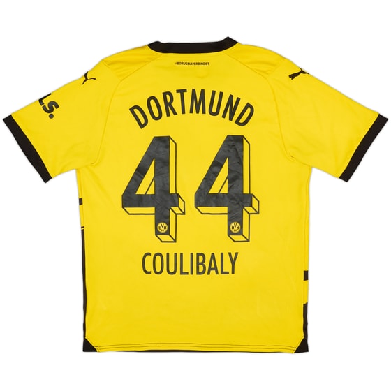 2023-24 Borussia Dortmund Home Shirt Coulibaly #44 - 4/10 - (L)