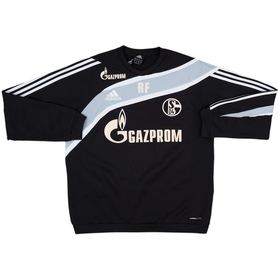 2010-11 Schalke Staff Issue adidas Sweat Top RF - 8/10 - (L/XL)