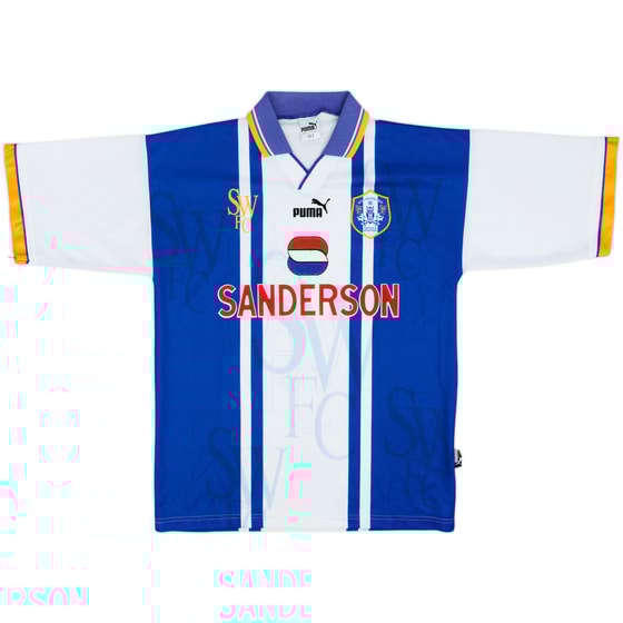 1995-97 Sheffield Wednesday Home Shirt - 8/10 - (L)