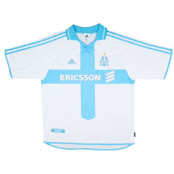 2000-01 Olympique Marseille Home Shirt - 8/10 - (XL)