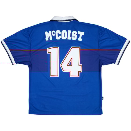 1997-99 Rangers Home Shirt McCoist #14 - 10/10 - (XL)