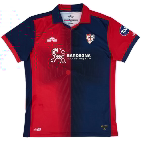 2023-24 Cagliari Home Shirt - 7/10 - (XL)