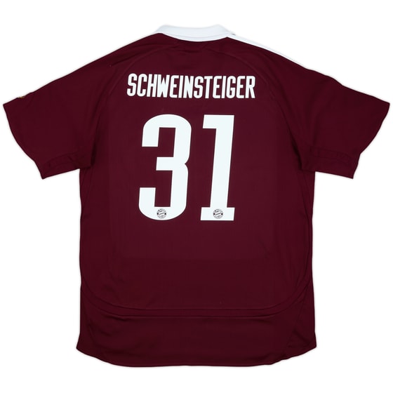 2006-07 Bayern Munich CL Shirt Schweinsteiger #31 - 8/10 - (L)