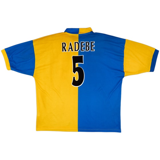 1997-99 Leeds United Away Shirt Radebe #5 - 6/10 - (XXL)
