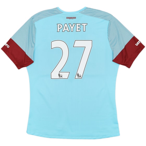2015-16 West Ham Away Shirt Payet #27 - 8/10 - (L)