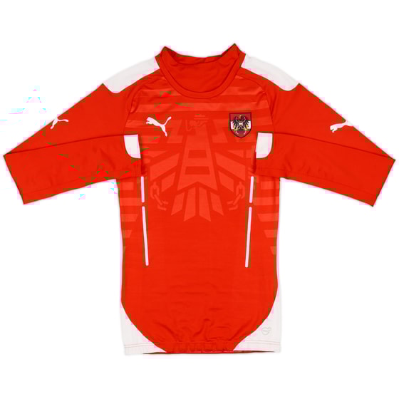 2014-16 Austria Player Issue Home L/S Shirt - 4/10 - (M)