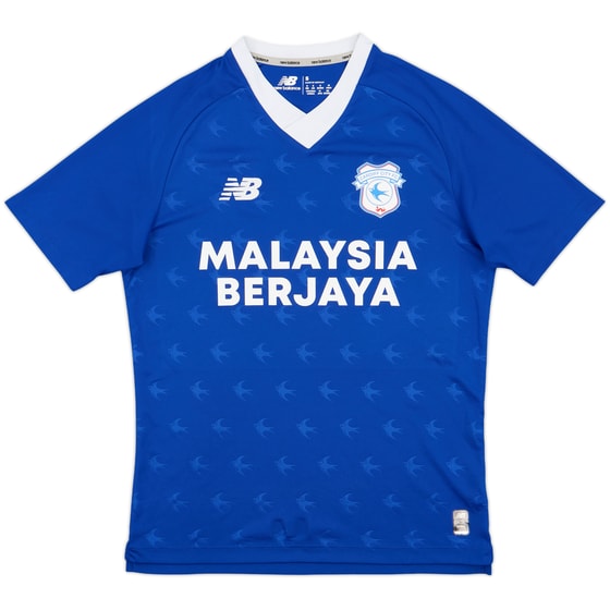 2022-23 Cardiff City Home Shirt - 10/10 - (S)