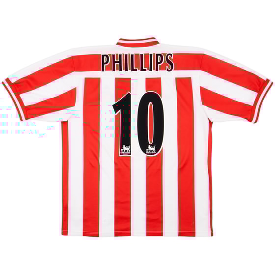 1999-00 Sunderland Home Shirt Phillips #10 - 8/10 - (L)