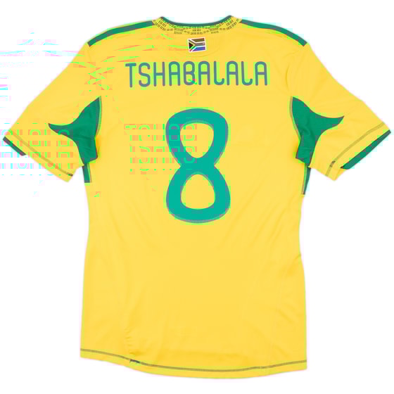 2009-11 South Africa Home Shirt Tshabalala #8 - 9/10 - (M)