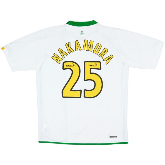 2006-08 Celtic European Shirt Nakamura #25 - 8/10 - (L)