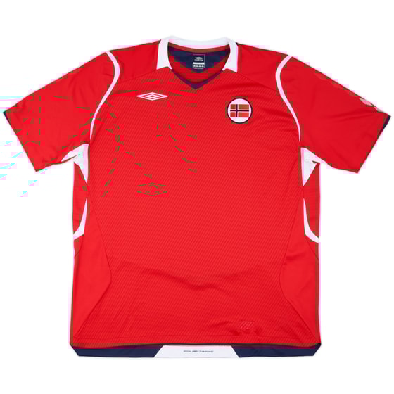 2008-10 Norway Home Shirt - 10/10 - (XXL)