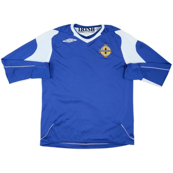 2006-08 Northern Ireland Away L/S Shirt - 6/10 - (M)