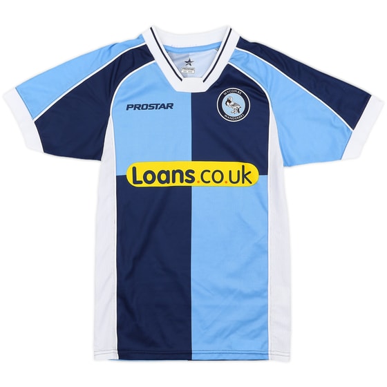 2005-07 Wycombe Wanderers Home Shirt - 6/10 - (7-8 Years)
