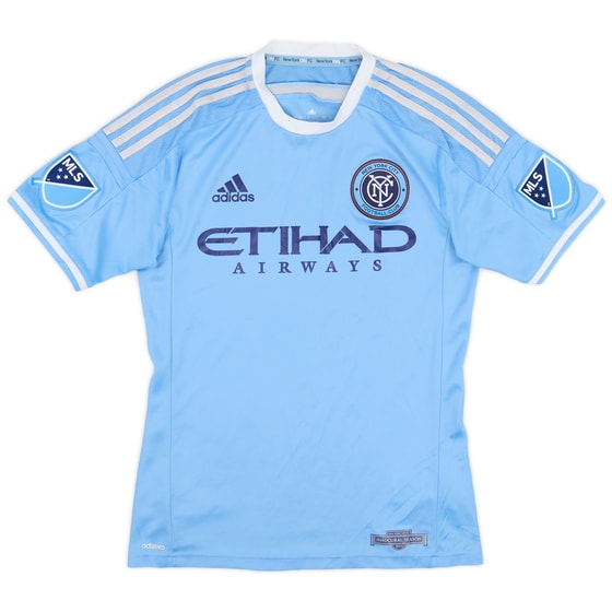 2015-16 New York City Authentic Home Shirt - 8/10 - (S)