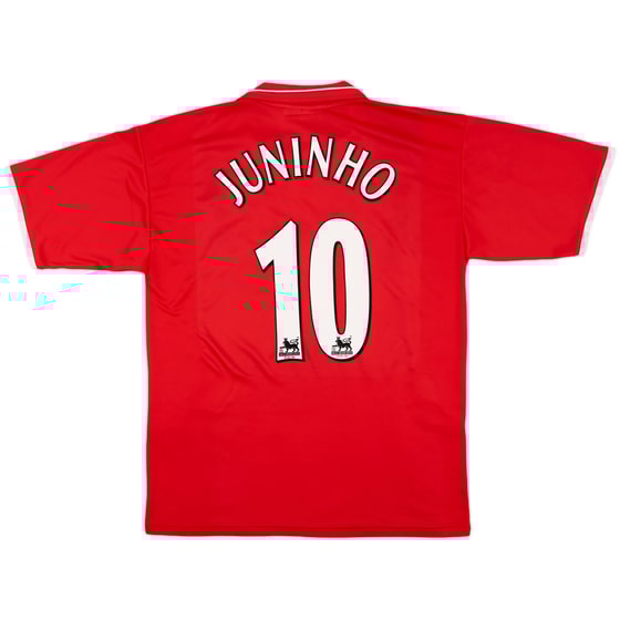 2003-04 Middlesbrough Home Shirt Juninho #10 - 8/10 - (L)