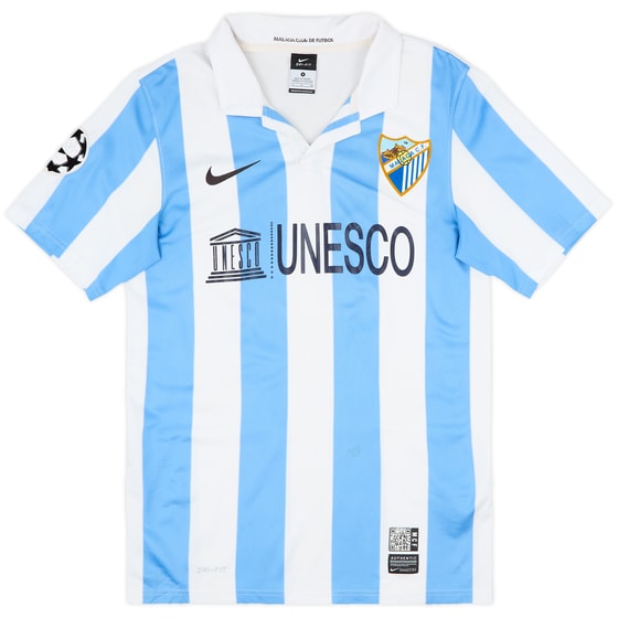 2012-13 Malaga CL Home Shirt - 7/10 - (S)
