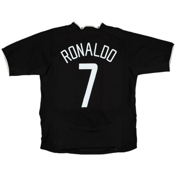 2003-05 Manchester United Away Shirt Ronaldo #7 - 6/10 - (XL)