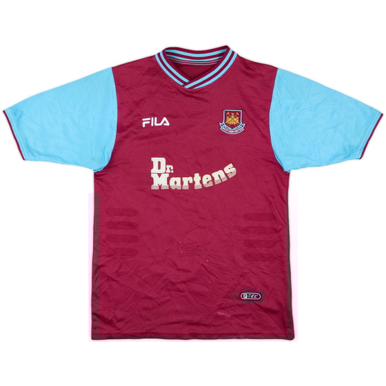 2001-03 West Ham Home Shirt - 6/10 - (M.Boys)