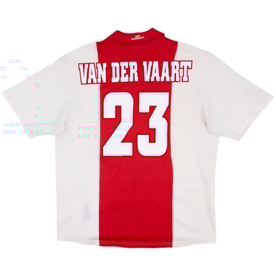 2001-02 Ajax Home Shirt Van Der Vaart #23 - 6/10 - (XL)