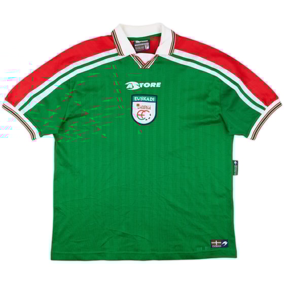 1998-00 Basque Country (Euskadi) Match Issue Home Shirt #13