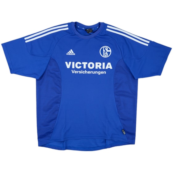 2002-04 Schalke Home Shirt - 10/10 - (XL)