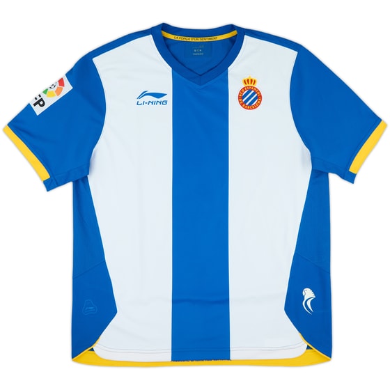 2011-12 Espanyol Home Shirt - 9/10 - (XL)