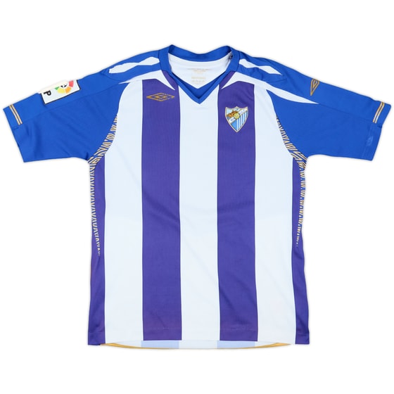 2007-09 Malaga Home Shirt - 5/10 - (L.Boys)