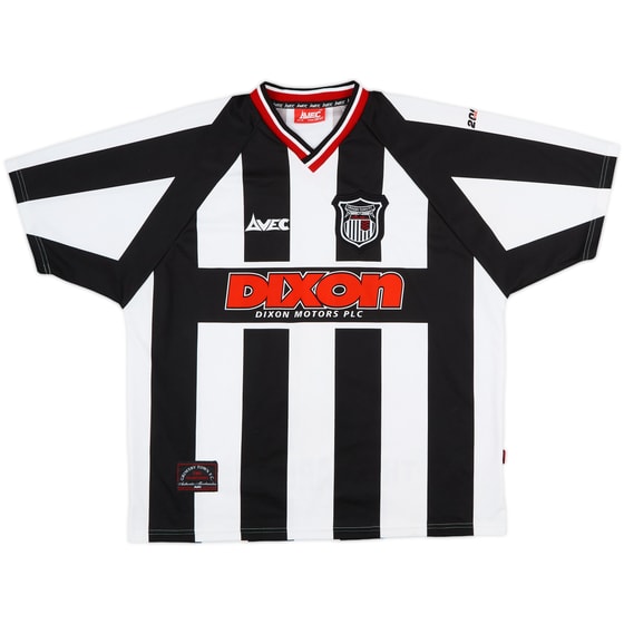 1999-00 Grimsby Home Shirt - 9/10 - (M)