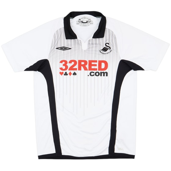 2009-10 Swansea Home Shirt - 9/10 - (M)