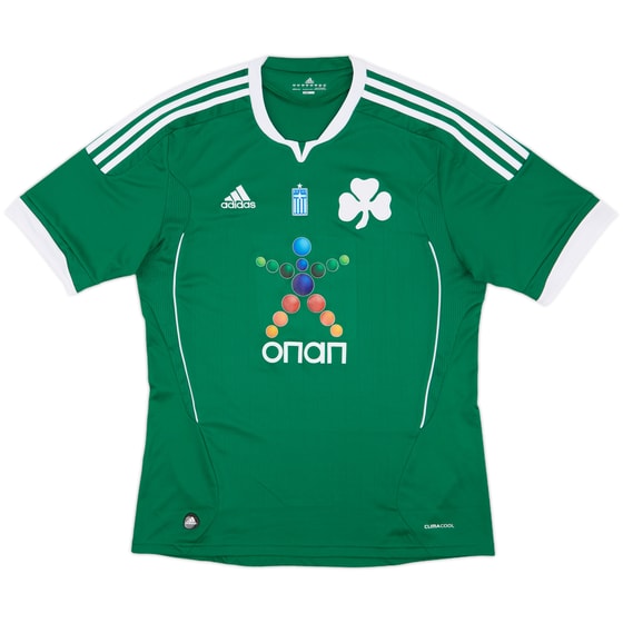 2011-12 Panathinaikos Home Shirt - 9/10 - (L)