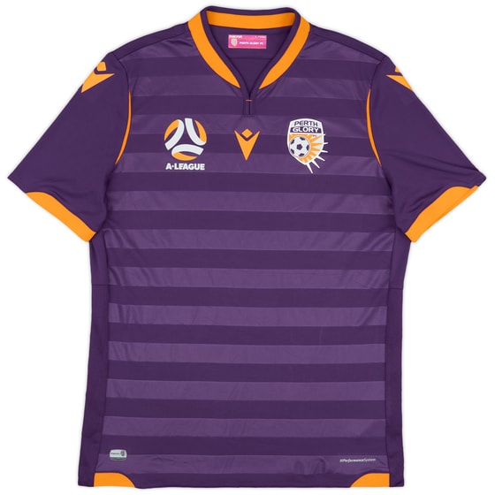 2020-21 Perth Glory Home Shirt - 9/10 - (L)