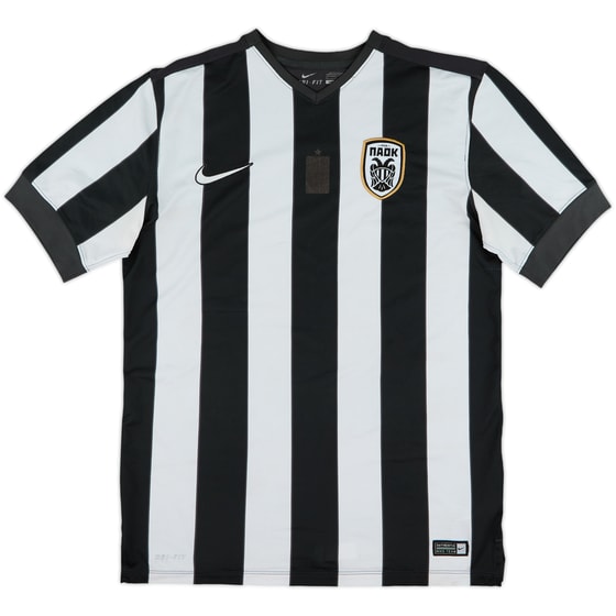 2014-15 PAOK Home Shirt - 6/10 - (M)