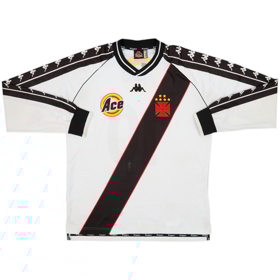 1999 Vasco da Gama Away L/S Shirt #10 - 4/10 - (L)
