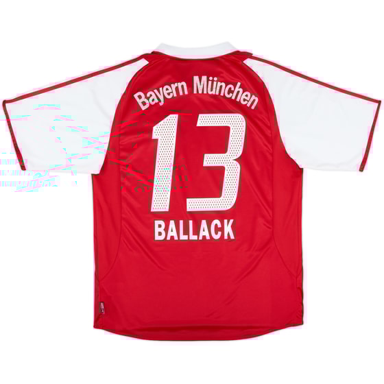 2003-04 Bayern Munich Home Shirt Ballack #13 - 6/10 - (M)