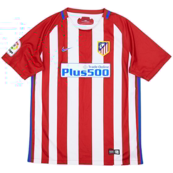 2016-17 Atletico Madrid Home Shirt - 8/10 - (XL.Boys)