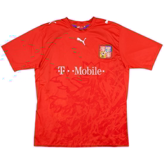 2006-08 Czech Republic Basic Home Shirt - 5/10 - (L)