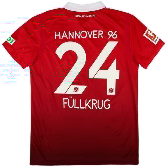 2017-18 Hannover 96 Home Shirt Fullkrug #24 - 5/10 - (M)