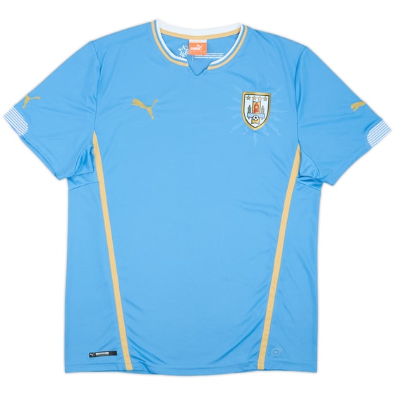 2014-15 Uruguay Home Shirt - 8/10 - (L)