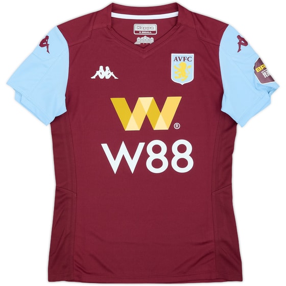 2019-20 Aston Villa Home Shirt - 9/10 - (Women's XS)