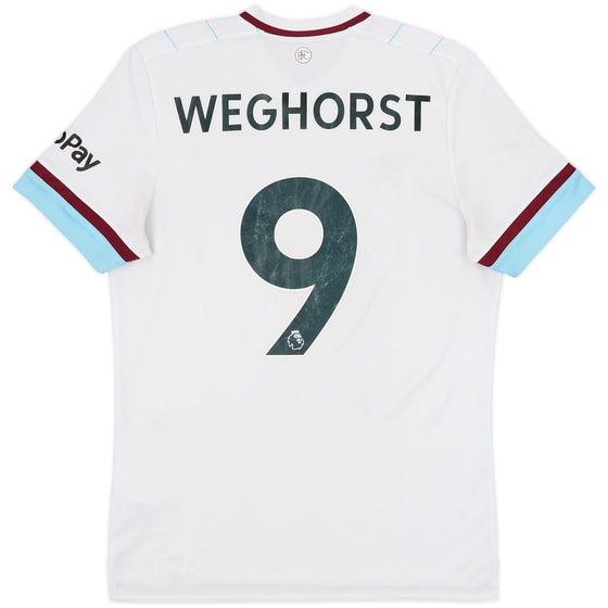 2021-22 Burnley Away Shirt Weghorst #9 - 7/10 - (M)