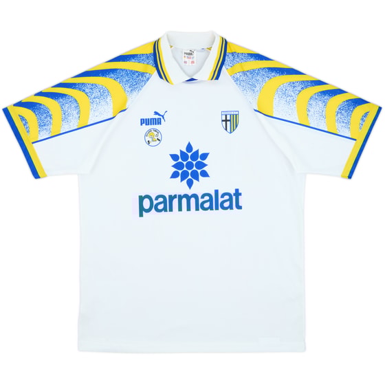 1995-97 Parma Basic Scuola Calcio Home Shirt - 9/10 - (XL)