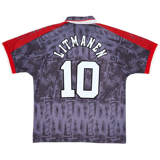 1996-97 Ajax Away Shirt Litmanen #10 - 10/10 - (XL)