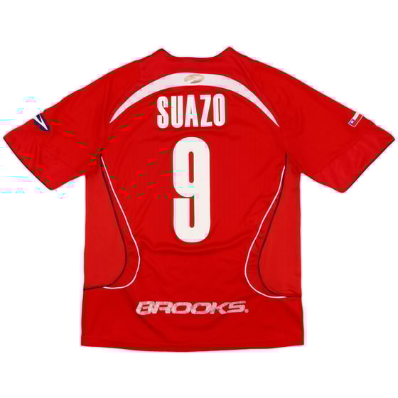 2007-09 Chile Home Shirt Suazo #9 - 6/10 - (M)