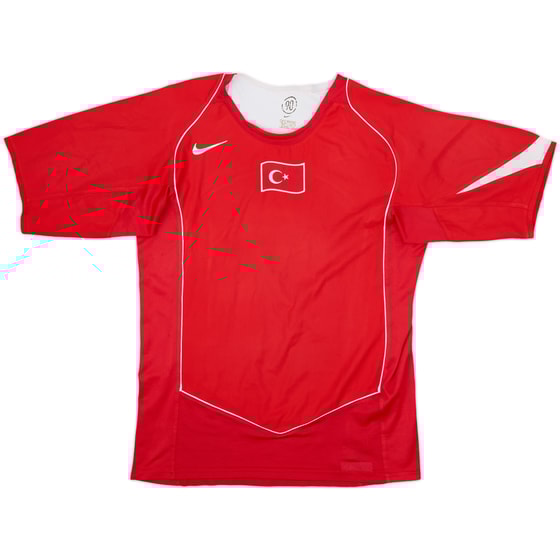 2004-06 Turkey Home Shirt - 7/10 - (XL)
