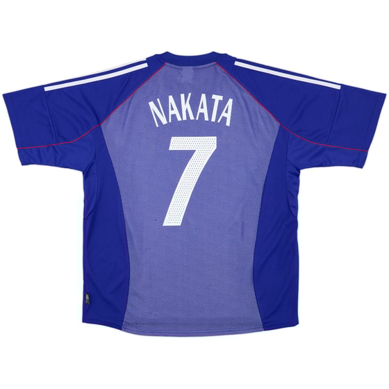2002-04 Japan Home Shirt Nakata #7 - 8/10 - (XL)