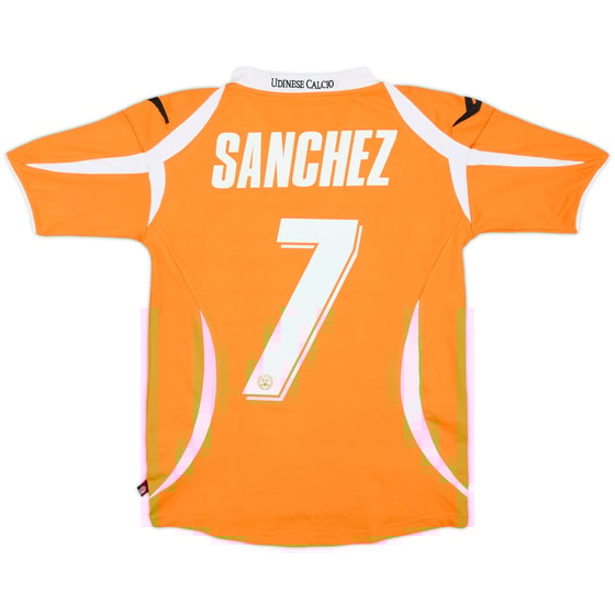 2010-11 Udinese Away Shirt Sanchez #7 - 6/10 - (XS)