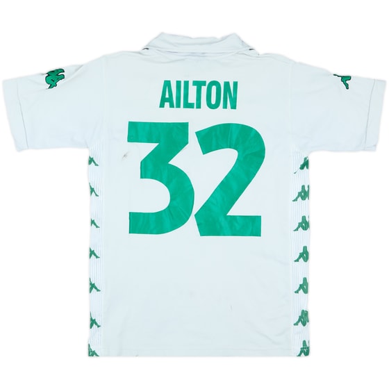 2002-03 Werder Bremen Home Shirt Ailton #32 - 5/10 - (XS)