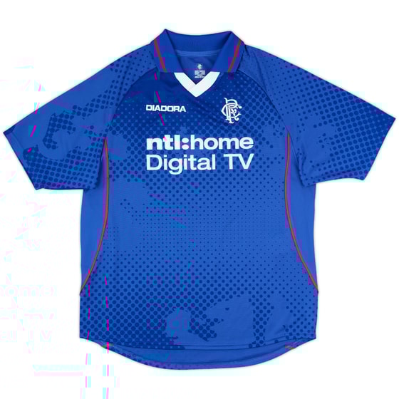 2002-03 Rangers Home Shirt - 10/10 - (M)