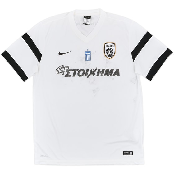 2014-15 PAOK Away Shirt - 4/10 - (L)